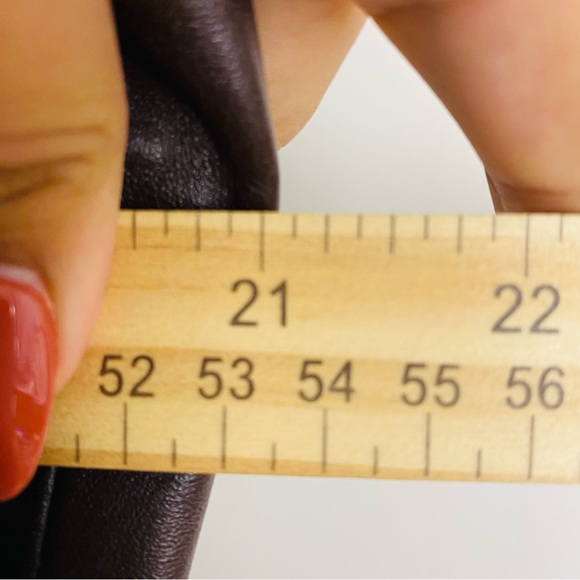 Rossano Collection Leather Jacket Mens 42 Brown Aviator Bomber Zip Fur Lined - Picture 7 of 10